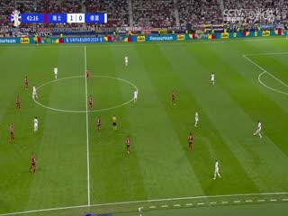 歐洲杯小組賽 瑞士VS德國 20240624